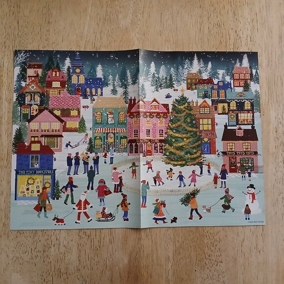 WerkShoppe Holiday Hamlet Jigsaw Puzzle, 1000 Pieces - Picture 3 of 5